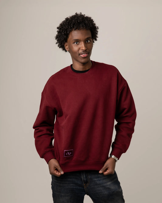Burgundy Crewneck Unisex