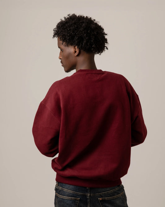 Burgundy Crewneck Unisex
