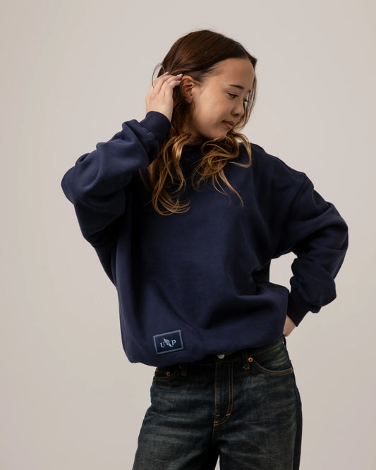 Navy Blue Crewneck Unisex