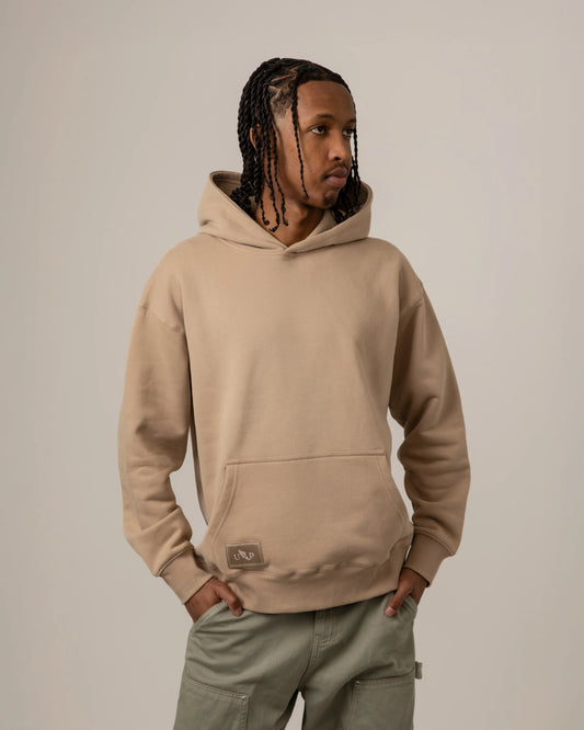 Beige Hoodie Unisex