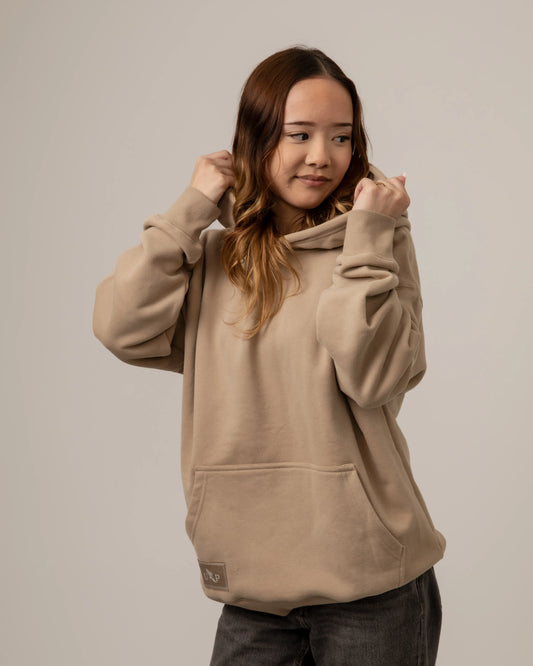 Beige Hoodie Unisex