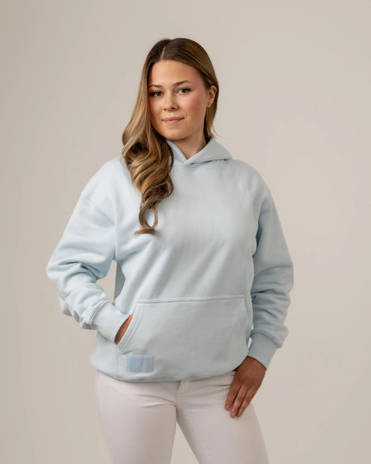 Light Blue Hoodie Unisex